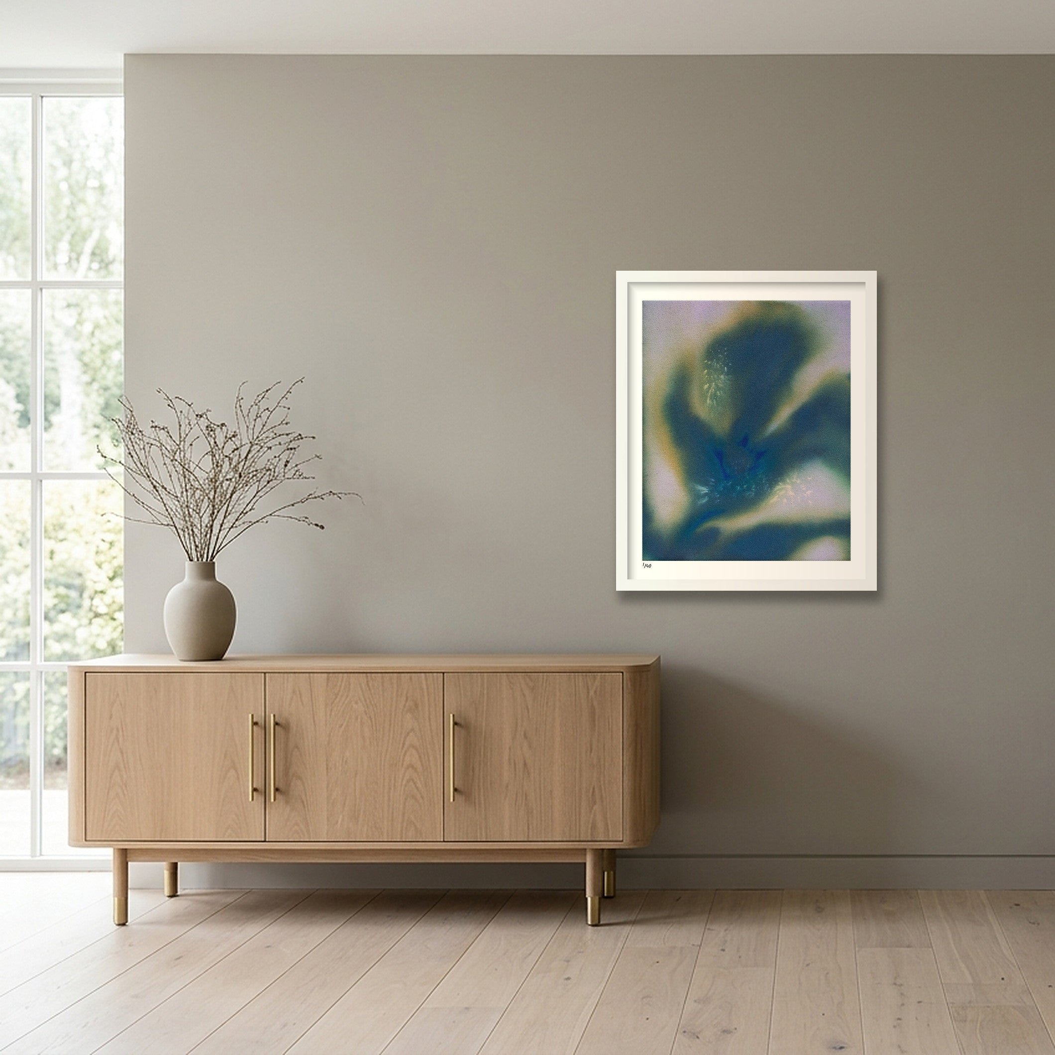 Candela — 40×50cm, 16×20" White Frame