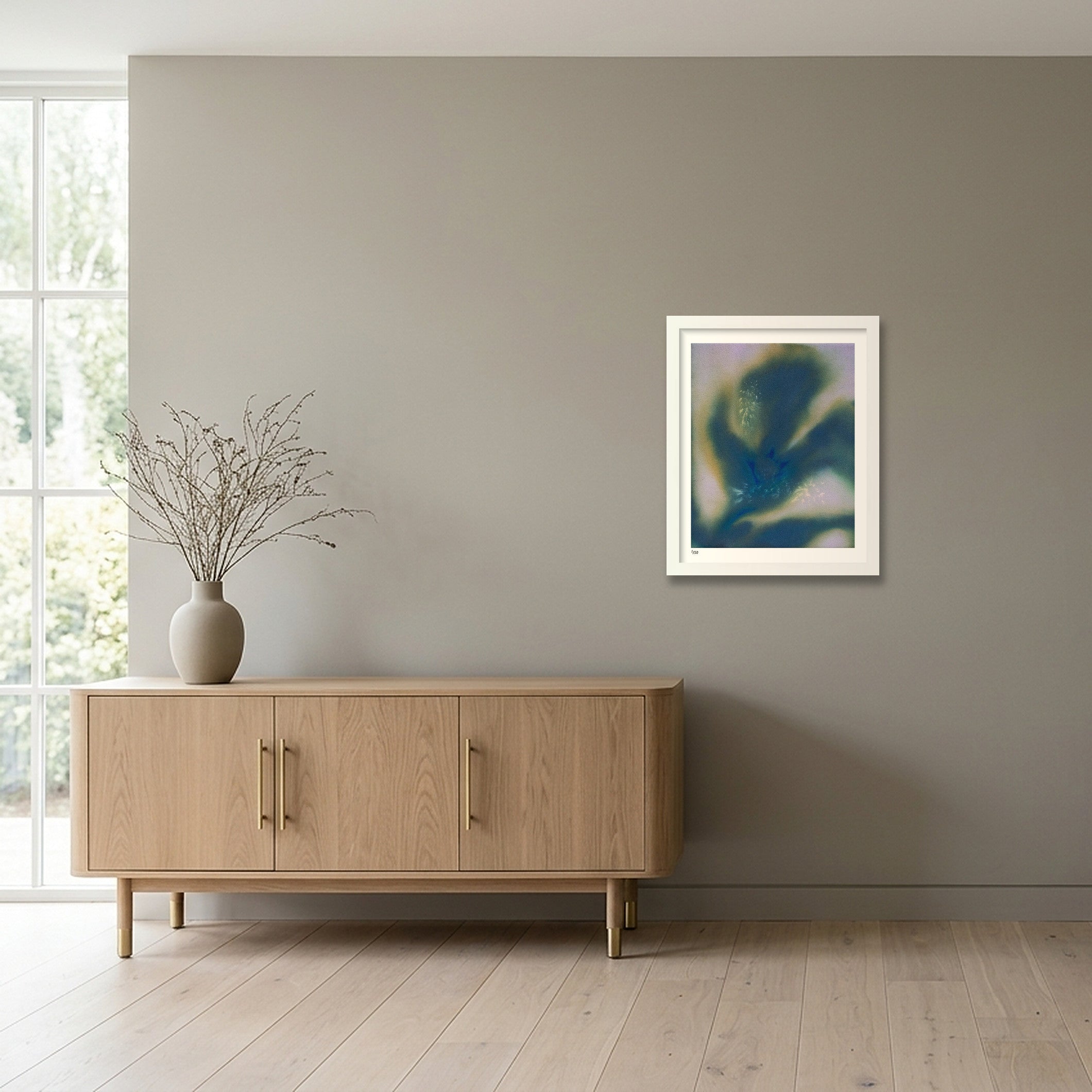 Candela — 28×35cm, 11×14" White Frame