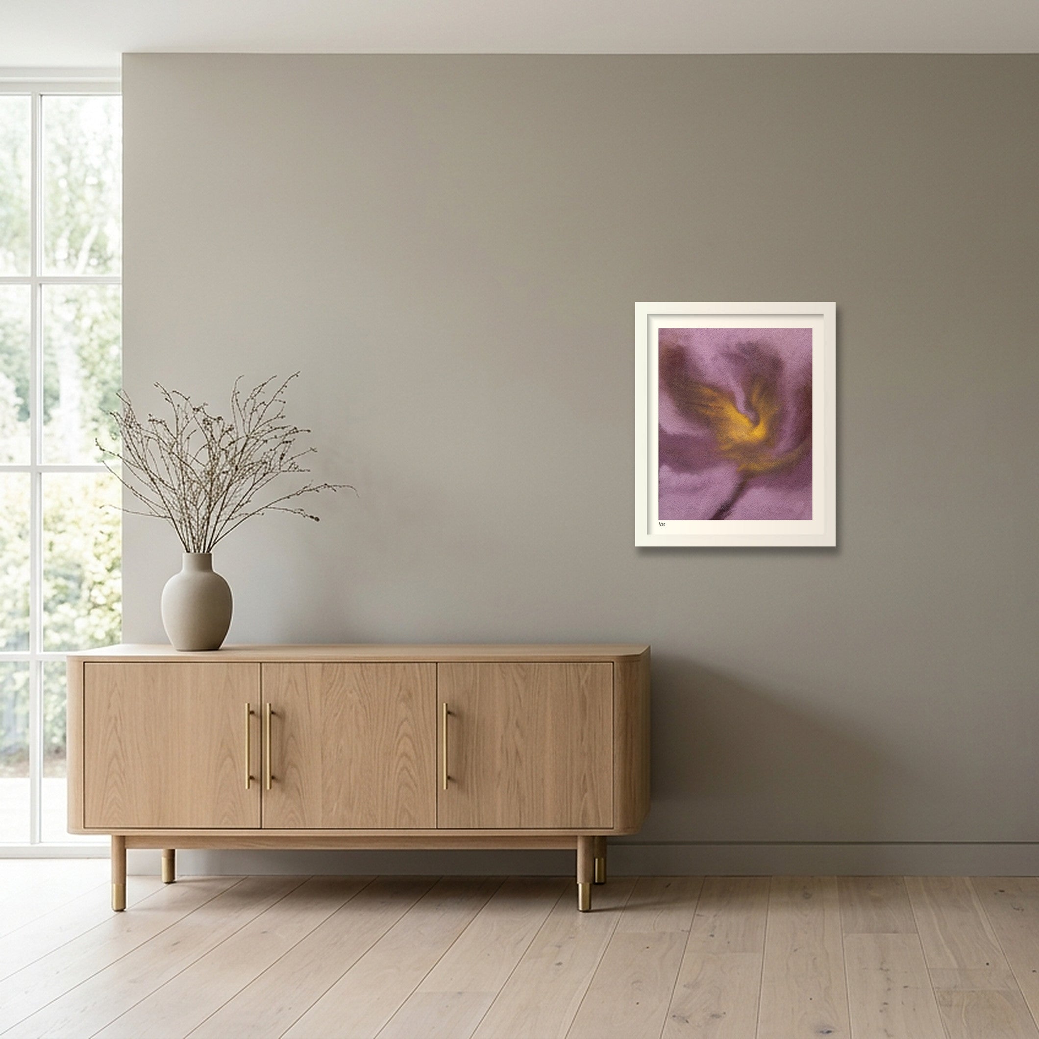 Quickly Slowly — 28×35cm, 11×14" White Frame