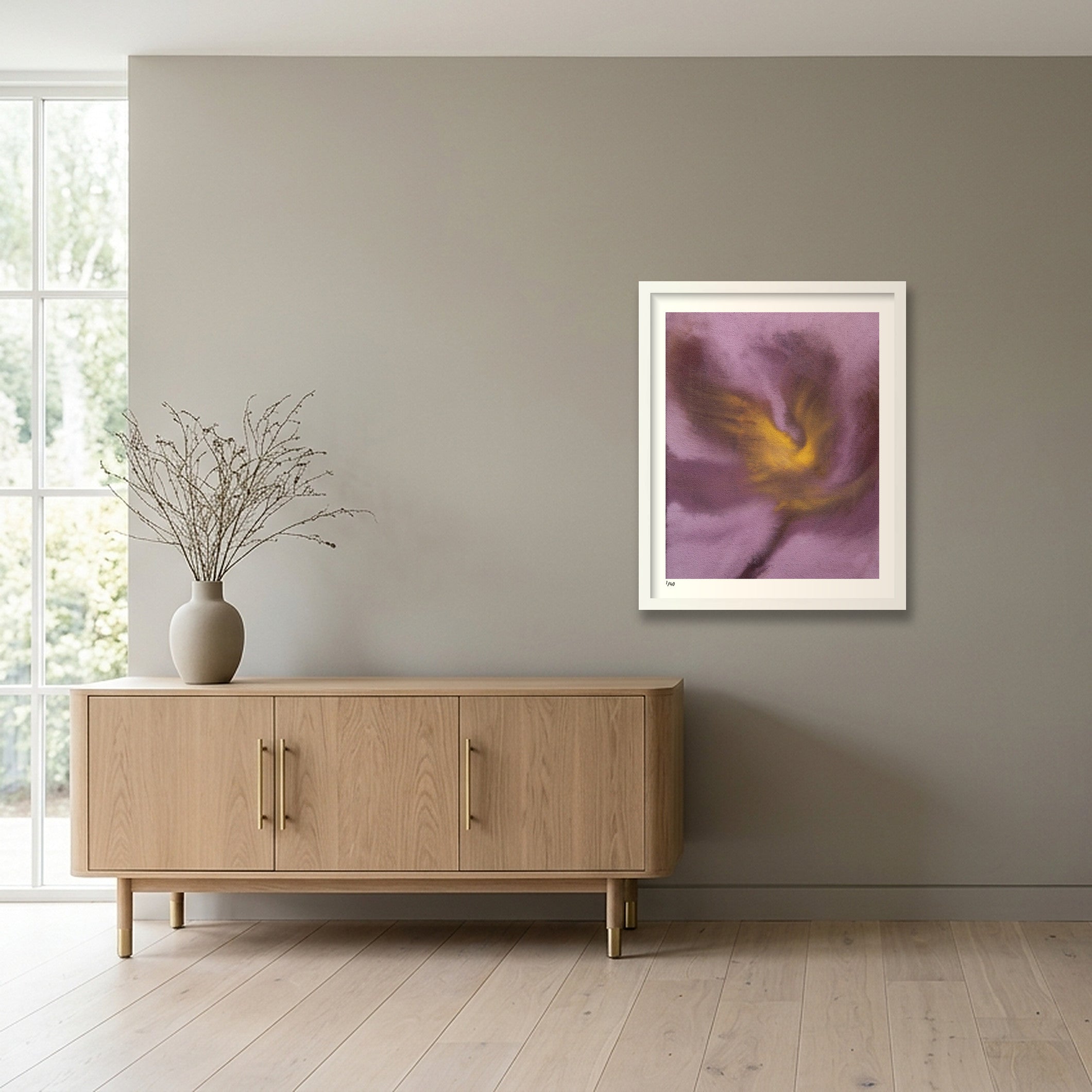 Quickly Slowly — 40×50cm, 16×20" White Frame